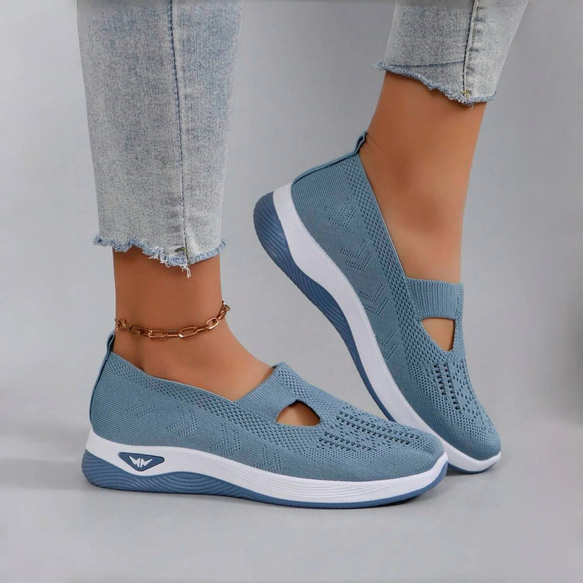 🔥Last Day Promotion 70% OFF🔥- Women's comfortable breathable knitted sneakers